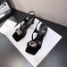 Sexy Rhinestone Strap Open-toe Fashion Sandals For Women, 2025 Summer New Style, Elegant And Unique High Heels_vogvips.com