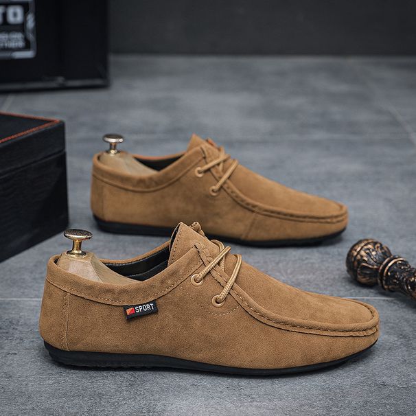 Men’s Shoes Men's Shoes, Toe Shoes, Men's Lightweight Soft Sole, Trendy Casual Business Lazy Shoes, Fashionable And Versatile Loafers For Men_vogvips.com