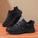Men's Outdoor Non-slip Wear-resistant Hiking Shoes, Breathable Mesh Sports Shoes, Lightweight Off-road Shoes, Travel Shoes_vogvips.com