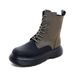 European Warm Series Martin For Women 2025 Spring And Autumn New Genuine Leather British Thick-Soled Mid-Calf Short Couple Style Men's_vogvips.com