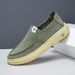 2026 New Men's Summer Breathable Slip-On Canvas Sneakers Work Casual Fashion Trendy Cloth Shoes For Men_vogvips.com