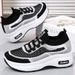 Mom Shoes Platform Casual Style Women's Shoes Heightening Shoes Mesh Breathable Women_vogvips.com
