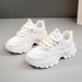 QRJ02 New 2024 Spring/Summer Versatile Dad Casual Mesh Shoes Breathable Height-Increasing Thick-Soled Women's Sneakers_vogvips.com