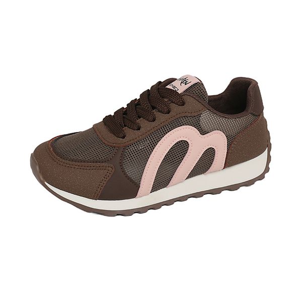 Little White Shoes Women's Summer Through The Net Female Students Leisure Sports Versatile Forrest Gump Shoes_vogvips.com