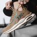 Cross-border Plus Size Spring And Autumn New Retro Men's Leather Sports Running Student Casual Work Dad Shoes_vogvips.com