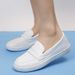 Flat Nurse For Women's Summer Leisure Comfortable Soft Soled Small White Sh, Anti Slip And Breathable Medical Work_vogvips.com