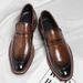 New Large Size European Style Oxford Men's Pointed Toe Suit Dress Business Wenzhou Shoes_vogvips.com