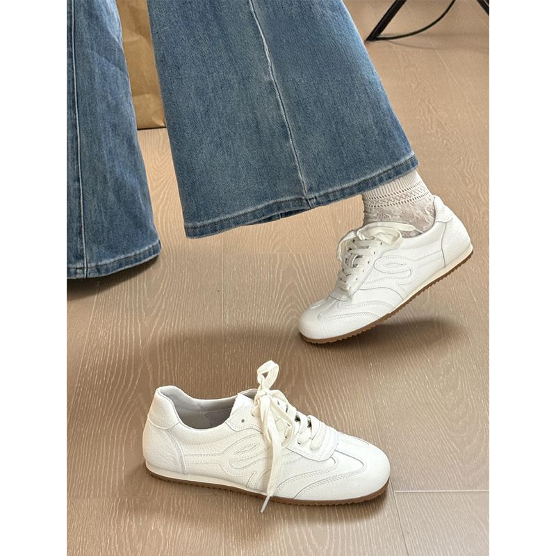 Retro White For Women, 2026 New Autumn Model, Soft-soled, Non-slip, Lightweight, Casual Sports Sneakers_vogvips.com