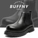 Martin Boots Spring Mid-help Retro Thick-soled High-end Tooling Chelsea Boots Short Boots_vogvips.com