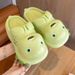 Stepping On Poop Feeling Cartoon Slippers For Women, New Summer Outdoor Cute Non-Slip Thick Sole Cute Little Milk Dragon Slippers_vogvips.com