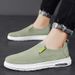 2026 Spring And Summer New Old Beijing Cloth Shoes Casual Shoes Breathable Thin Slip-on Large Size Lefu Men's Shoes_vogvips.com