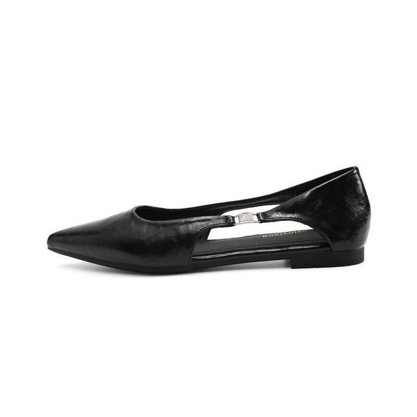 Hollowed-out Pointed-toe Hollow Small Single Women, New Spring-summer Style, Shallow Design, Stunning And_vogvips.com