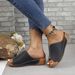 Wearing Women's Shoes With Sloping Heels External Wear, Minimalist Large Size, 2025 New Style Sandals For Women_vogvips.com