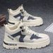 Men's Shoes Breathable High-top Martin Boots Men's Thick-soled Non-slip Tooling Shoes Casual Labor Insurance Shoes_vogvips.com