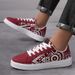 Summer Trend Graffiti Student Fashion Breathable Trendy Couple's Men's And Women's Canvas , Versatile Casual Board_vogvips.com