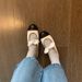 666-19 Princess Nini's Small -style Round-toe Bow Flat Ballet Shoes For Women, Mary Jane 2026 New Model_vogvips.com