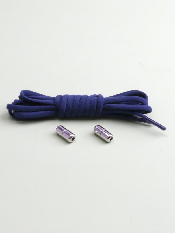 Shoe Accessories men and women elastic elastic semi circular shoelaces children's metal capsule buckle free tie lazy shoelaces_vogvips.com