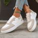 Women’s Shoes Rhinestones Style All Match Niche Casual Sneakers Sneakers Thick Soled White Shoes Student Shoes_vogvips.com