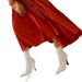Internet Celebrity Slim 2025 European And American New Style Autumn Winter Square Toe High Heels Short Women Thin Heel_vogvips.com