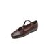 French Retro Mary Jane For Women Spring And Autumn Soft Sole Granny Comfortable Versatile Flat Shoes_vogvips.com