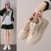 Little White Shoes Children Girls Students Leisure Sports Versatile Board Shoes Street Shooting_vogvips.com