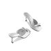 In-stock Niche Black High-heeled Shoes With Bow, Sandals, Fairy Shoes, 2025 New Popular Fashion For Outdoor Wear_vogvips.com