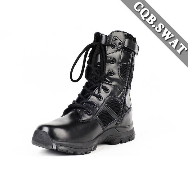 War Wolf Combat Boots Shock Absorption High Top Outdoor Tactical Boots Combat Boots Breathable_vogvips.com
