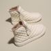 Women's Winter Fleece-Lined Loafers 2025 New Anti-Slip Thick-Soled Snow Short Boots Warm Cotton Shoes RM882_vogvips.com