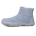Men's & Women's Winter Snow Boots - Waterproof Slip-Resistant Insulated Boots With Faux Fur Lining, Warm Comfort Shoes For Cold Weather_vogvips.com
