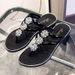 2026 Summer Diamond-encrusted Slippers Women's Seaside Flip-flops Beach Shoes Rhinestone Cold Slippers_vogvips.com
