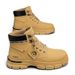 European Warm Series Winter High-top Shoes Fleece Lining, Thickened Martin Boots, Men's Yellow Cotton, Short With Thick Soles,_vogvips.com