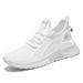 Cross-Border Plus Size Casual Breathable Sneakers Women's Versatile Solid Color Running Shoes_vogvips.com