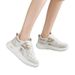 Soft Sole Black Dad Shoes For Women, Summer Breathable Lightweight Non-Tiring Work Shoes, Non-Slip Sneakers_vogvips.com