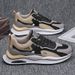 Forrest Gump Spring New Breathable Mesh Sports Men's Trend Versatile Thick Sole Running Casual Dad Shoes_vogvips.com