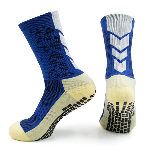 Shoe Accessories Adult Professional Football Socks Training Non Slip Socks Towel Bottom Sports Socks Mid Tube Dotted Socks_vogvips.com