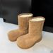 Autumn Winter New Thick Slip-On Fleece-Lined Thickened Warm Snow Boots Casual Versatile Short Mid-Calf Furry Women's_vogvips.com