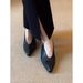 Lancui Version ~ French Style Peep-Toe Sandals For Women 2025 New Summer Outdoor Open-Back Single Shoes Pointed Toe_vogvips.com