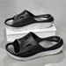 Fashion Non-Slip Slippers House Soft Platform Slide Sandals Men Indoor Outdoor Shower Bathroom Slipper Casual Shoes_vogvips.com
