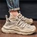 New Slip-on Large-size Men's Sneakers, Fashionable Casual With Toe Protection, Outdoor Breathable Sports Shoes_vogvips.com