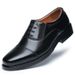 with Toe, Business Formal Men's Three-Pointed Toe School Cadet Uniform Leather Shoes, Security Black Casual Shoes_vogvips.com