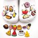 Food Series Shoes Flower Accessories Personality Everything Garden Shoes Soft Rubber Accessories Shoes Decorative Buckle_vogvips.com