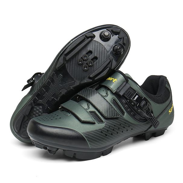 Road Bike Cycling Shoes Mountain Bike Lock Shoes Lockless Shoes Breathable Dynamic Bike Hard Bottom Cycling Shoes Men_vogvips.com