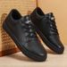 Summer New Style plus Size Men's Sneakers Korean Casual Sports Trendy White Single Shoes for Students_vogvips.com