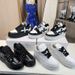 Cross-Patterned Sneakers, New Spring/Summer 2026 Model, Celebrity Style, Casual Cowhide Thick-Soled Height-Increasing_vogvips.com