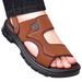 Men's Sandals, Imitation Cowhide Shoes, Summer 2026, Non-slip, Waterproof, Outdoor Wear, Men's Dual-use Upgraded Version_vogvips.com