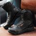 Four Seasons Waterproof Work Boots Outdoor Sports Leisure Knight Boots Large Fashion Versatile High Top Battle Boots_vogvips.com