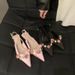 French Exquisite Fairy High Heels Closed Sandals Women's 2024 Summer New Chinese Style Pointed Toe Single Shoes_vogvips.com
