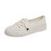 Summer New 2025 Trendy White Shoes Personality Fashion Simple Casual Travel Japanese Style Women's Sneakers_vogvips.com
