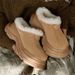 Unisex Winter Clogs With Thick Sole - Waterproof Slip-Resistant Fuzzy Lined Snow Boots For Men & Women (Chestnut, Grey)_vogvips.com
