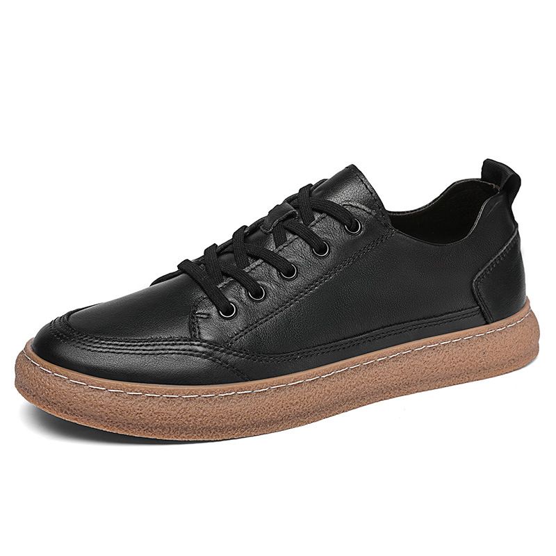 Men's Shoes Irst Layer Cowhide Men's Board Shoes Trendy Casual Shoes Men_vogvips.com